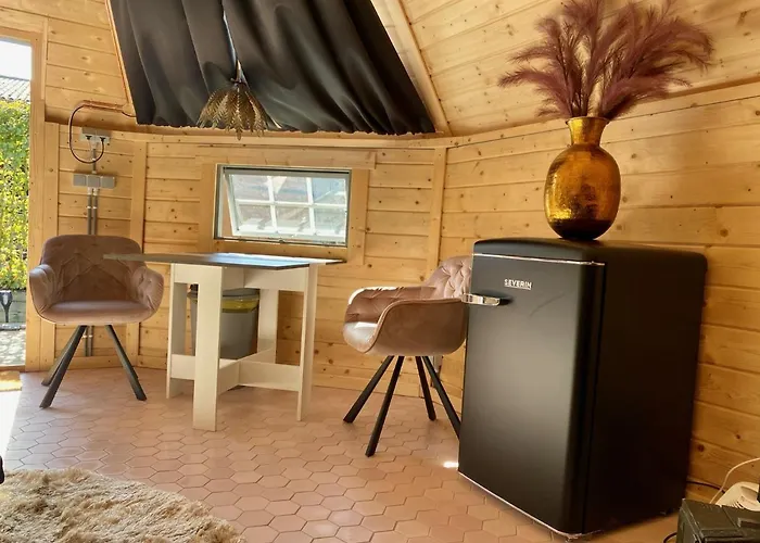 Luxe Finse Kota Met Jacuzzi En Saunabarrel De Zandhoef