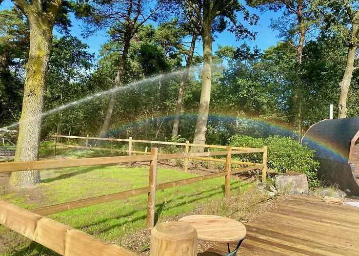 Lodge Luxe Finse Kota Met Jacuzzi En Saunabarrel De Zandhoef *