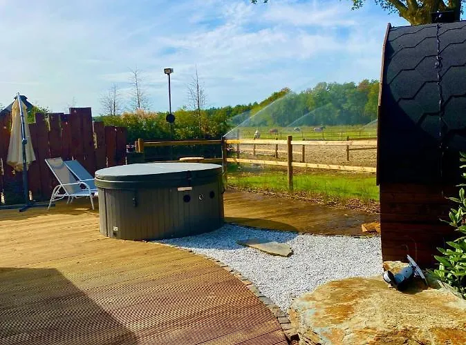 Lodge Luxe Finse Kota Met Jacuzzi En Saunabarrel De Zandhoef